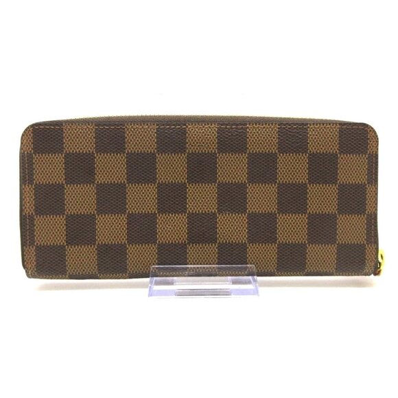 LOUIS VUITTON Portefeuille Clmence Cerise Damier Long Wallet 441-040925 - Picture 2 of 8